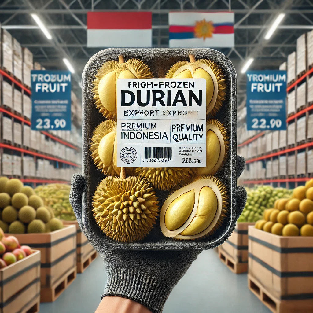 Kenapa Durian Frozen dari Indonesia Laris di Pasar Global?